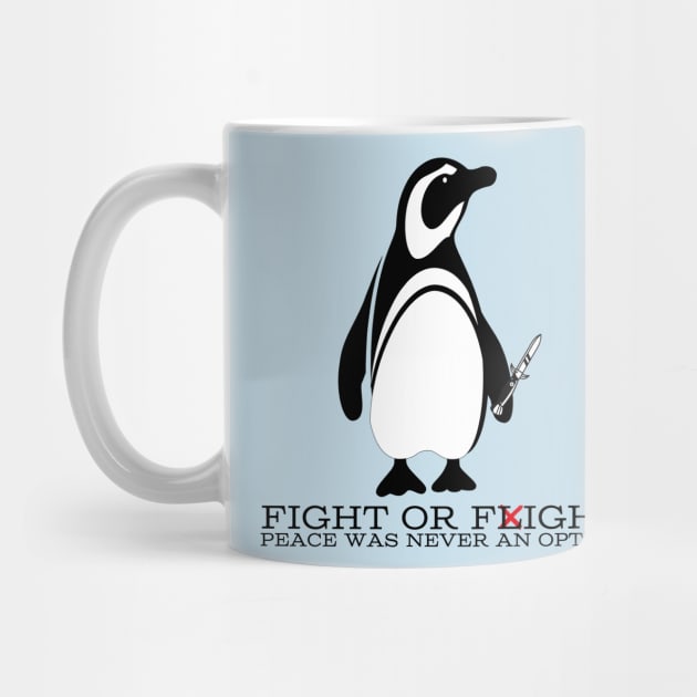 Fight Penguin by capesandrollerskates 